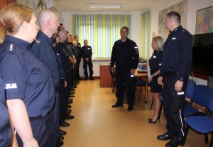 uroczyste wręczenie rozkazów personalnych
