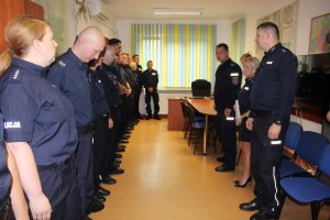 uroczyste wręczenie rozkazów personalnych