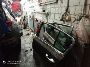 zabezpieczony samochód